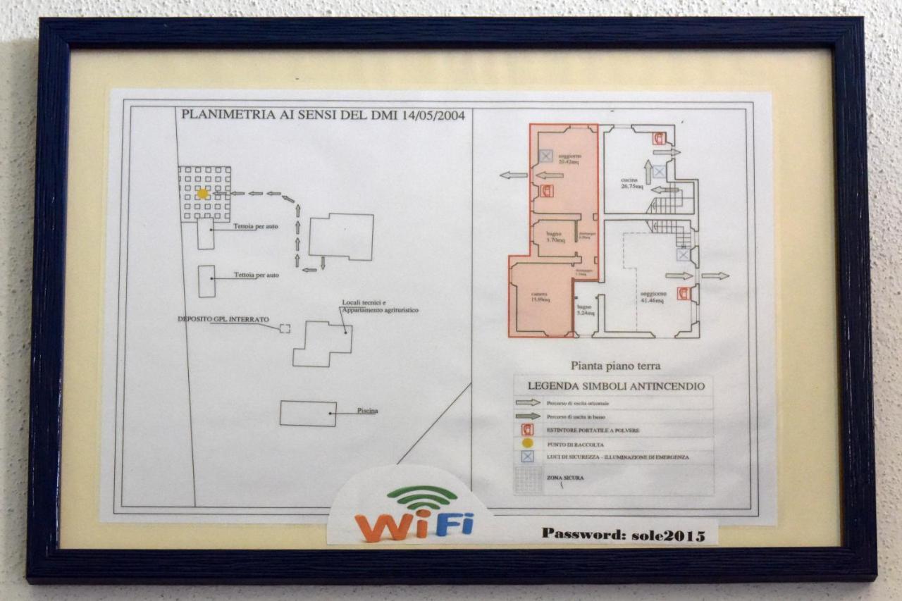 Agriturismo La Valle Del Sole กัสตีลีโยเน ดิ ออร์ชา ภายนอก รูปภาพ